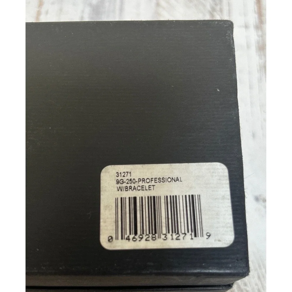 Swiss Air Force Professional Watch Black Dial Stainless Steel GBP OA 239 9 G 250